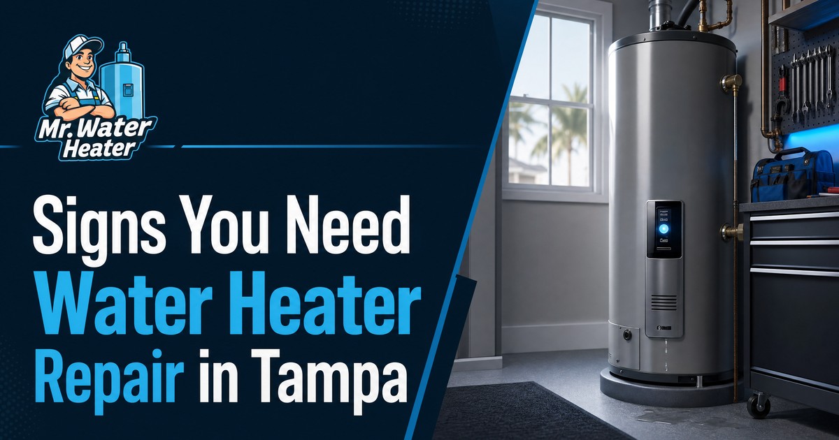 Signs You Need Water Heater Repair in New Port Richey cover