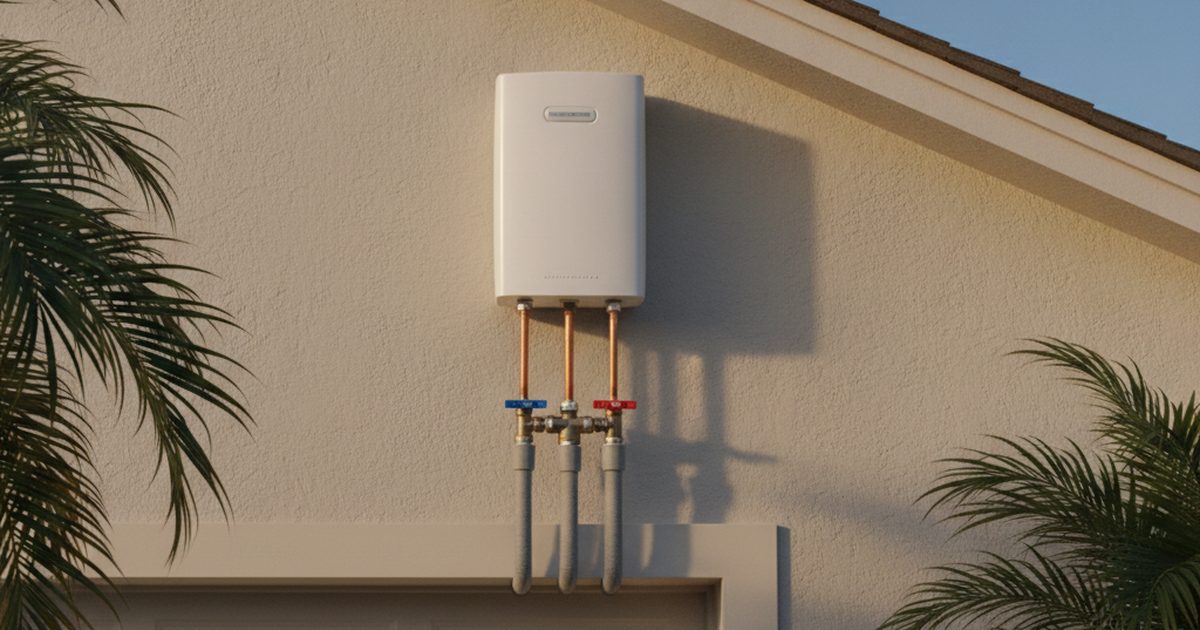 Tankless Water Heater Not Heating? Common Causes in New Port Richey cover