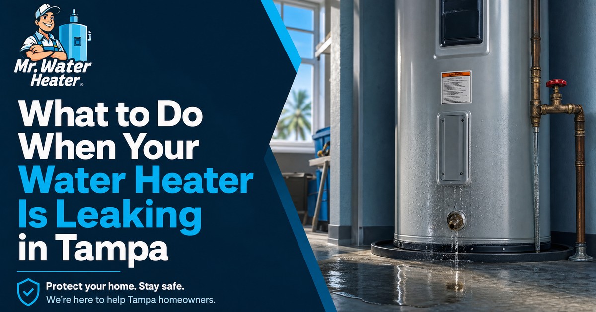What to Do When Your Water Heater Is Leaking in New Port Richey cover